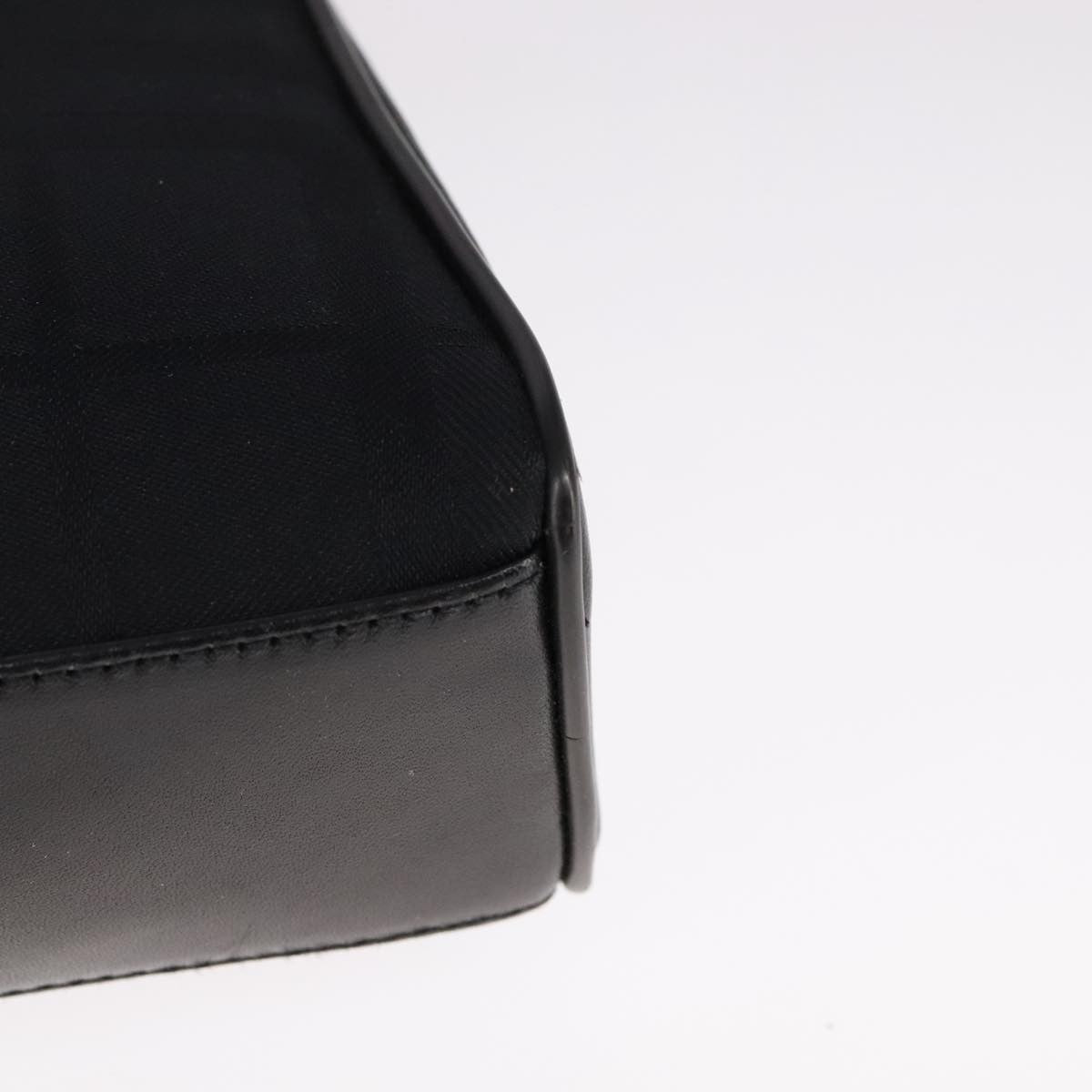 Burberry Nova check Pochette Canvas, BLACK, CANVAS, Clutche & pouche