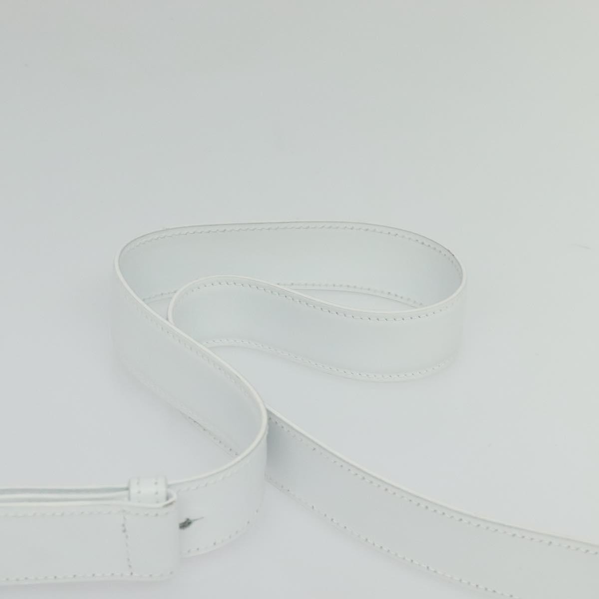 Salvatore Ferragamo Vala Shoulder Bag Leather, WHITE, LEATHER, Shoulder bag