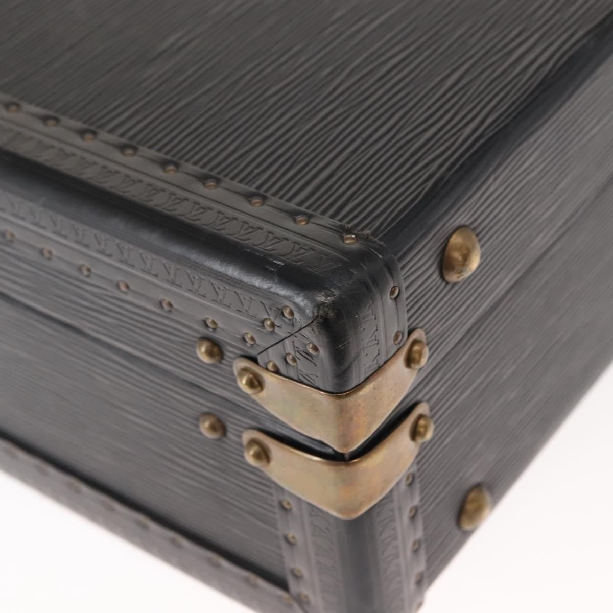 Louis Vuitton President Classeur Briefcase Epi Leather, BLACK, LEATHER, Briefcase