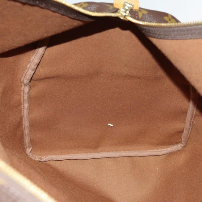 Louis Vuitton Keepall Bag Monogram Canvas, BROWN, CANVAS, Travel bag