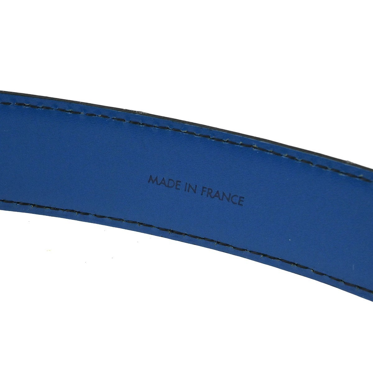 Louis Vuitton Classique Belt Epi Leather, BLUE, LEATHER, Belts