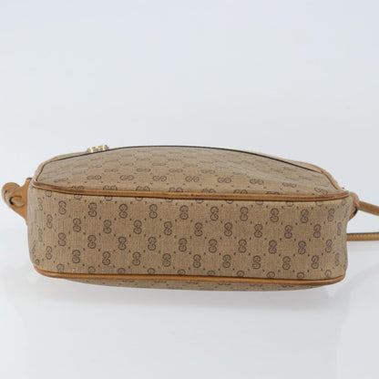 Gucci Micro GG supreme shoulder bag GG canvas, BEIGE, PVC, Shoulder bag