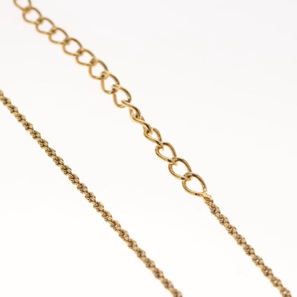 Christian Dior CD Pendant Necklace Gold-plated, GOLD, METAL, Necklace