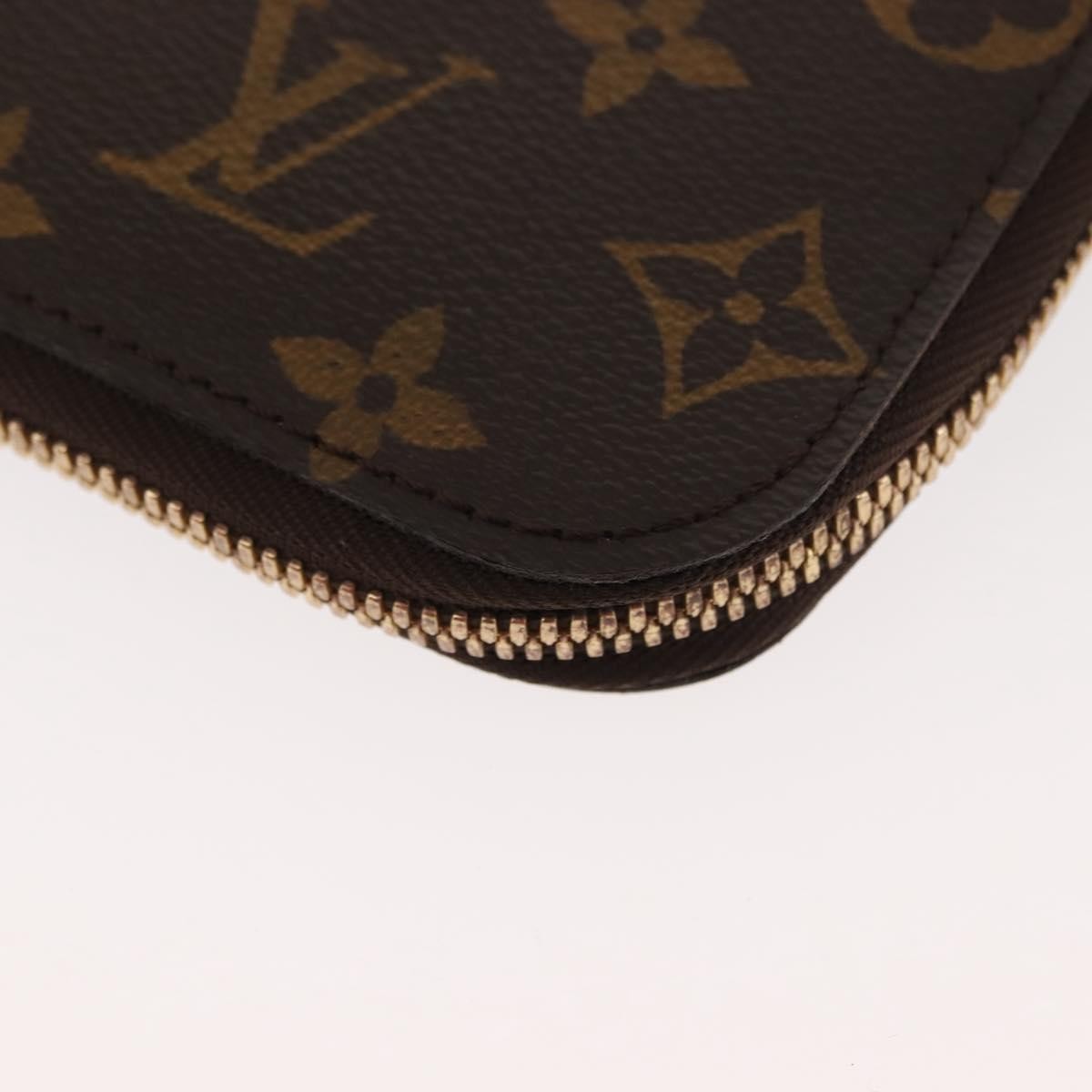 Louis Vuitton 5 Tie Case Monogram Canvas, BROWN, CANVAS, Clutche & pouche