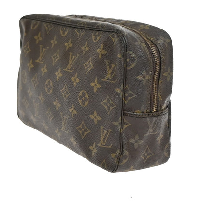Louis Vuitton Trousse Toilette Monogram Canvas, BROWN, CANVAS, Clutche & pouche