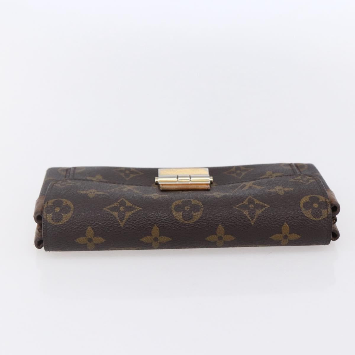 Louis Vuitton Elysee Wallet Monogram Canvas and Leather, CAMEL, CANVAS, Wallets