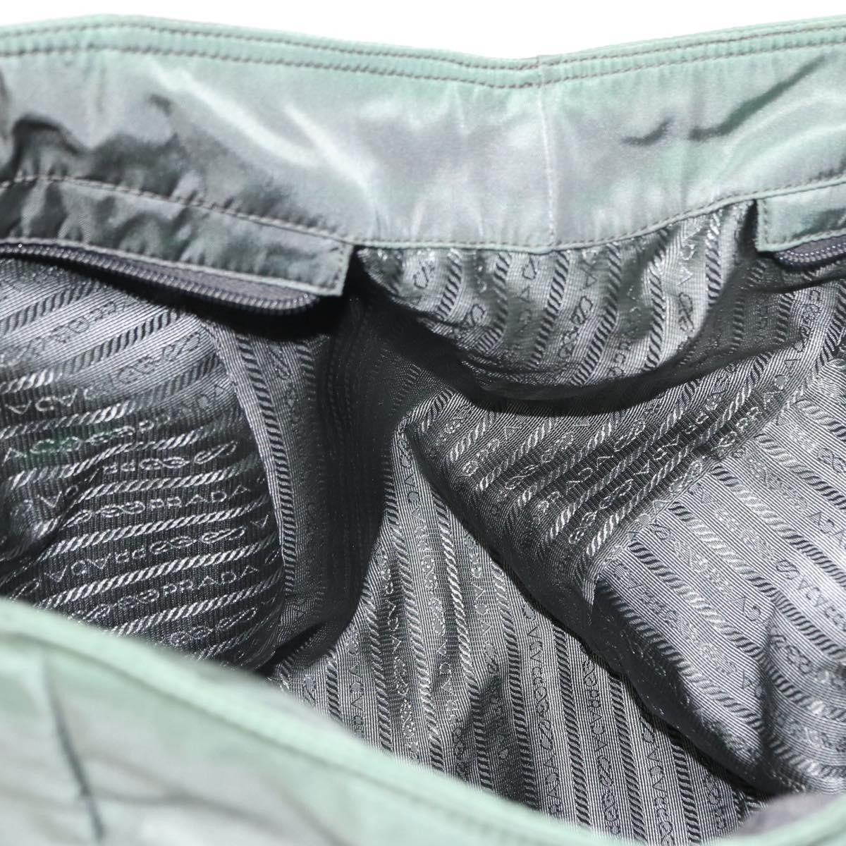 Prada Vela Convertible Tote Tessuto, KHAKI, NYLON, Tote bag