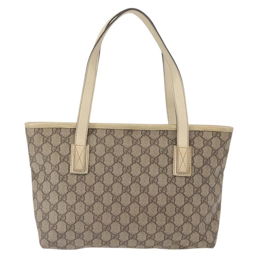 Gucci Vintage Open Tote GG Canvas, BEIGE, CANVAS, Tote bag
