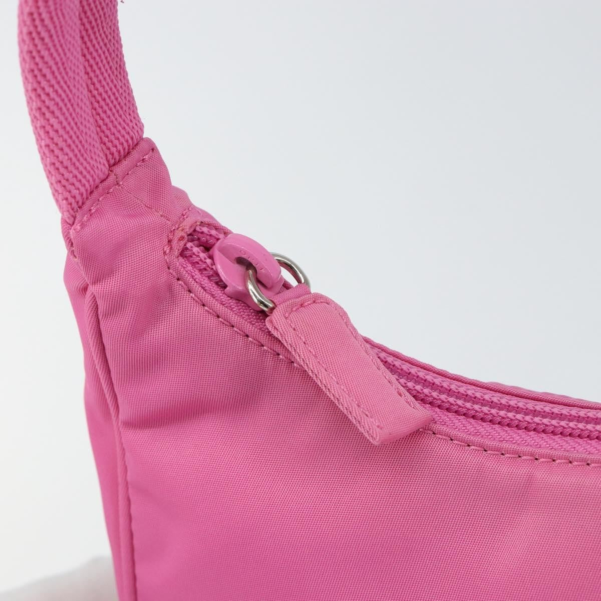 Prada Hobo Tessuto, PINK, NYLON, Handbag