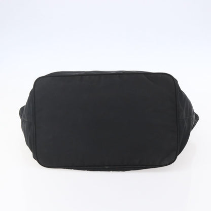 Prada Vintage Zip Tote Tessuto, BLACK, NYLON, Tote bag
