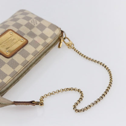 Louis Vuitton Eva Handbag Damier, BEIGE, CANVAS, Handbag