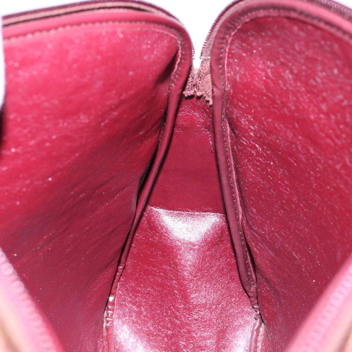 Christian Dior Vintage Trotter Handbag Canvas, RED, CANVAS, Handbag