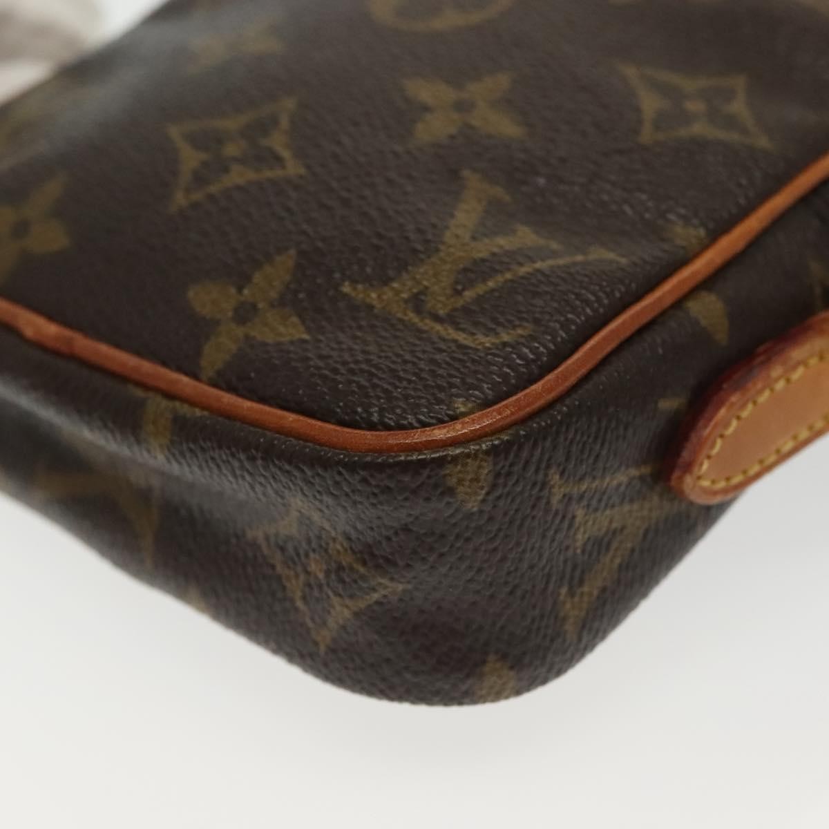 Louis Vuitton Danube Handbag Monogram Canvas, BROWN, CANVAS, Handbag
