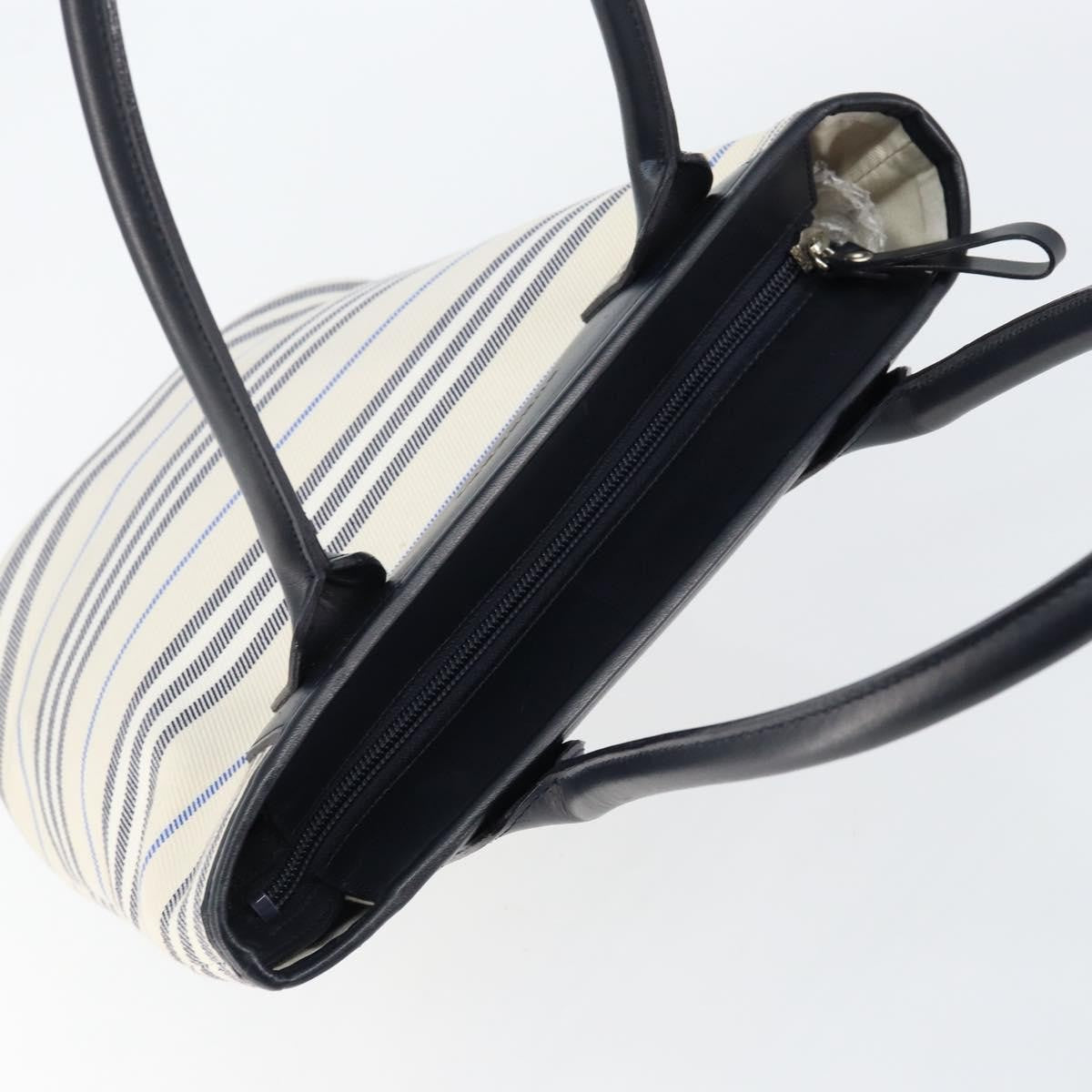 Burberry Blue Label Tote Bag Canvas, WHITE, CANVAS, Tote bag