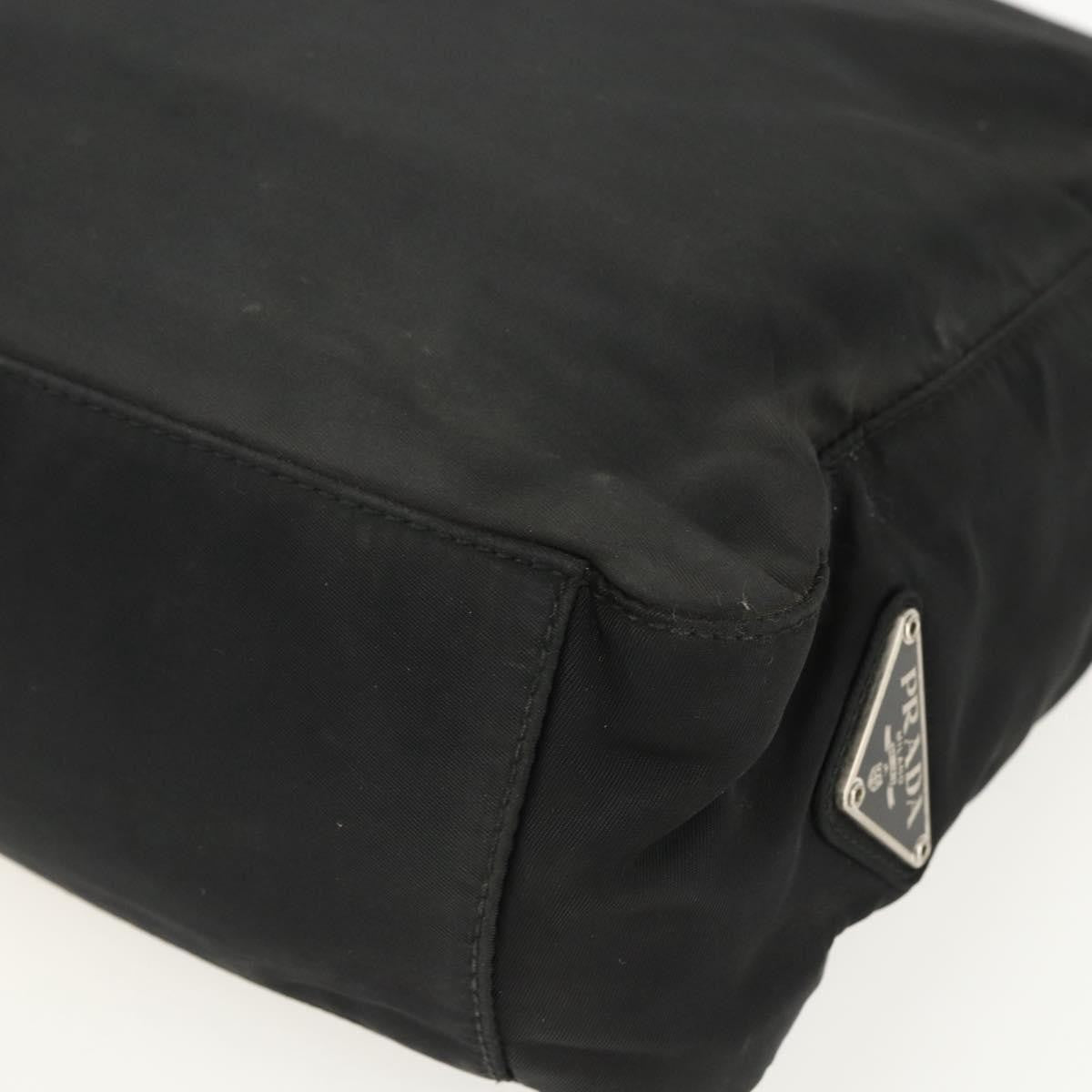 Prada Vintage Tote Tessuto, BLACK, NYLON, Tote bag