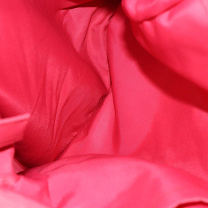 Prada Logo Flat Tote Bag. Nylon Tessuto, PINK, NYLON, Tote bag