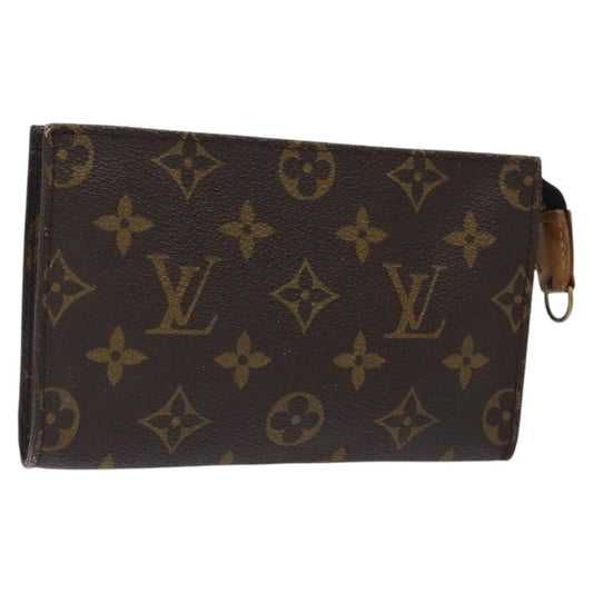 Louis Vuitton Pochette Accessoires Monogram Canvas, BROWN, CANVAS, Clutche & pouche