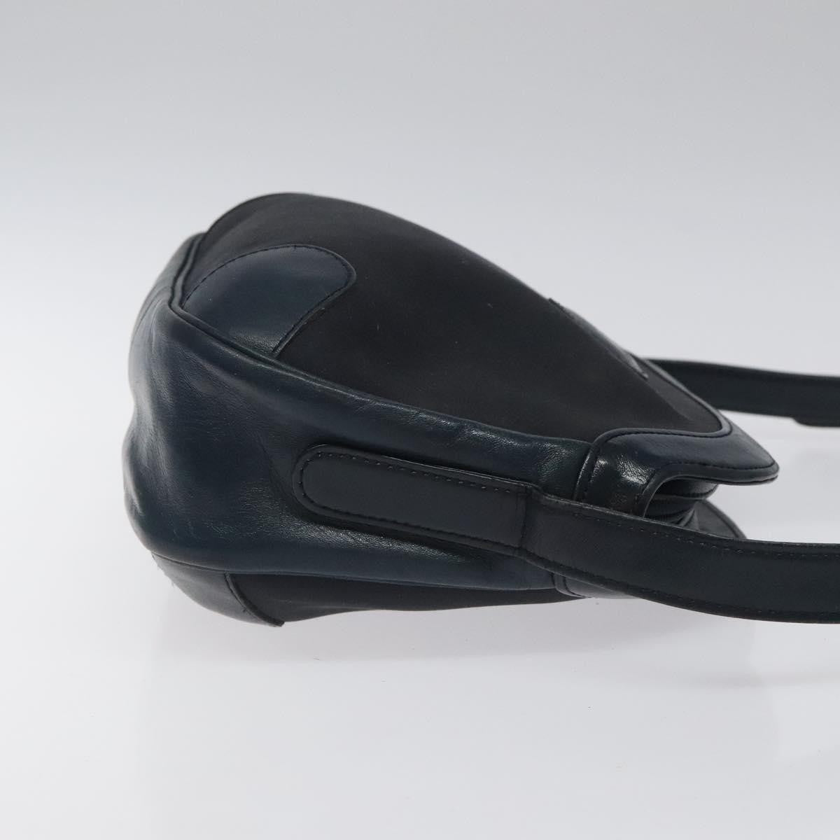 Burberry Vintage Shoulder Bag Canvas, NAVY, CANVAS, Shoulder bag