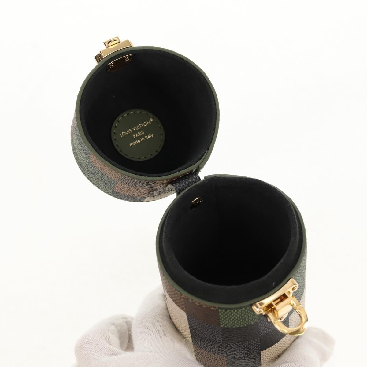 Louis Vuitton Coffret parfum Canvas, GREEN, CANVAS, Clutche & pouche