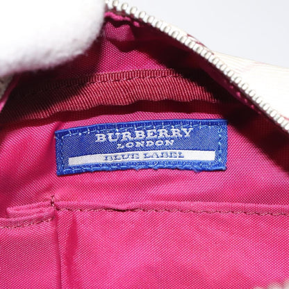 Burberry Nova Check Blue Label Nylon, BEIGE, NYLON, Shoulder bag