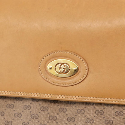 Gucci Micro GG supreme shoulder bag GG canvas, BEIGE, CANVAS, Shoulder bag