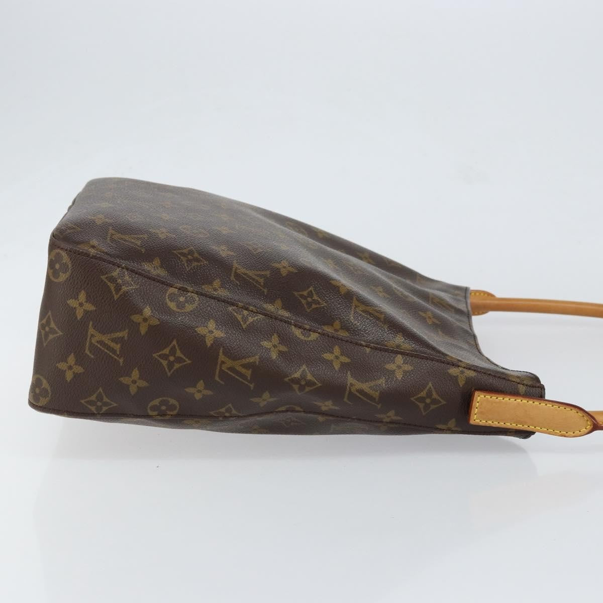 Louis Vuitton Looping Handbag Monogram Canvas, BROWN, CANVAS, Shoulder bag