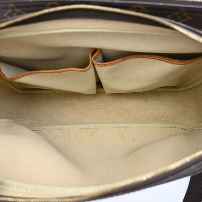 Louis Vuitton Reporter Bag Monogram Canvas, BROWN, CANVAS, Crossbody bag