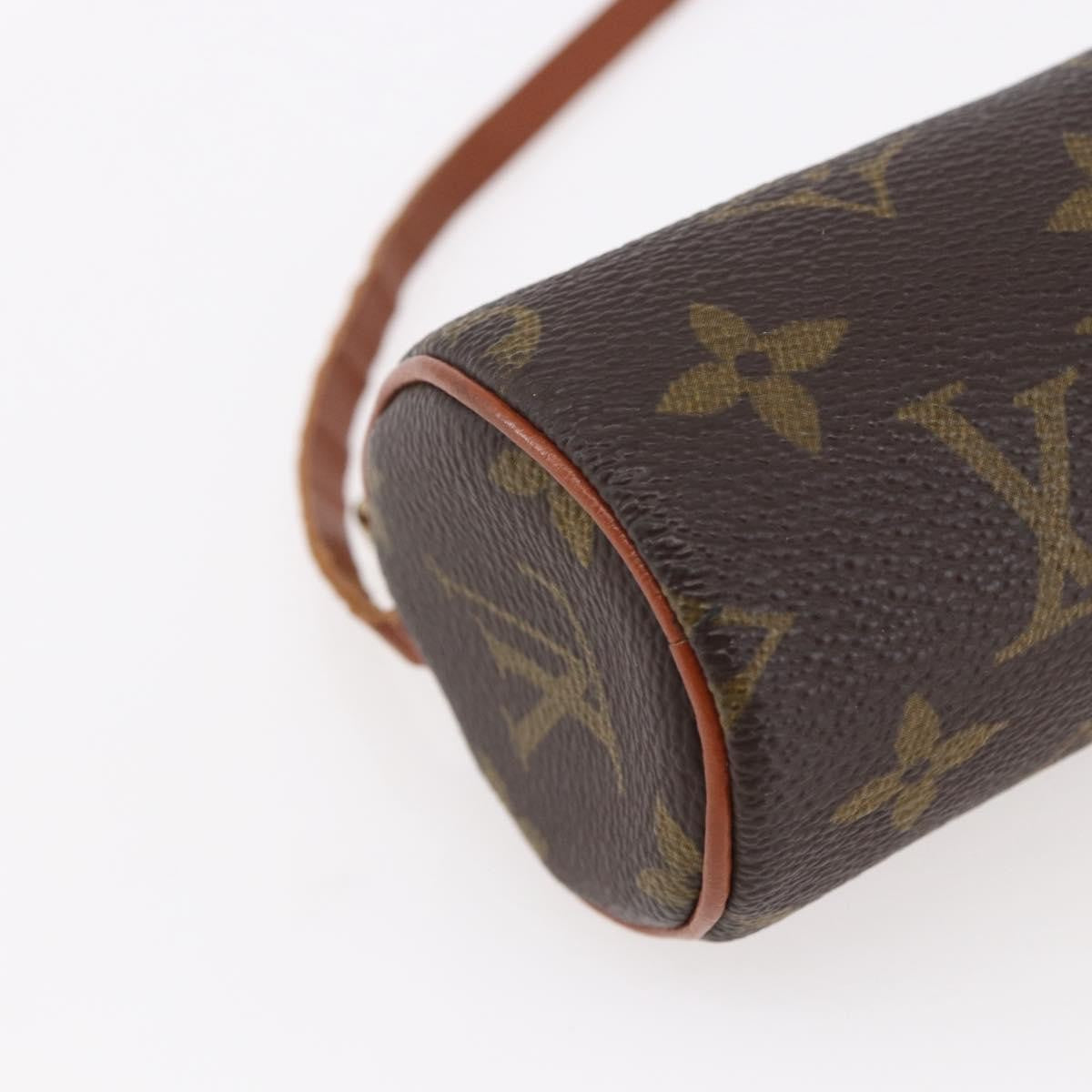 Louis Vuitton Papillon Pochette Monogram Canvas, BROWN, CANVAS, Clutche & pouche