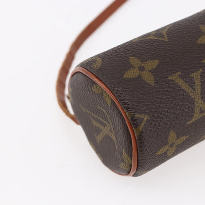 Louis Vuitton Papillon Pochette Monogram Canvas, BROWN, CANVAS, Clutche & pouche