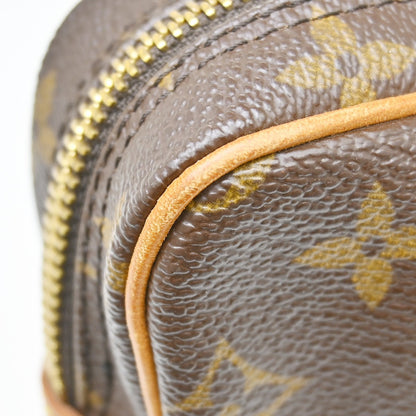 Louis Vuitton Marly Dragonne Clutch Monogram Canvas, Brown, Canvas, Clutch