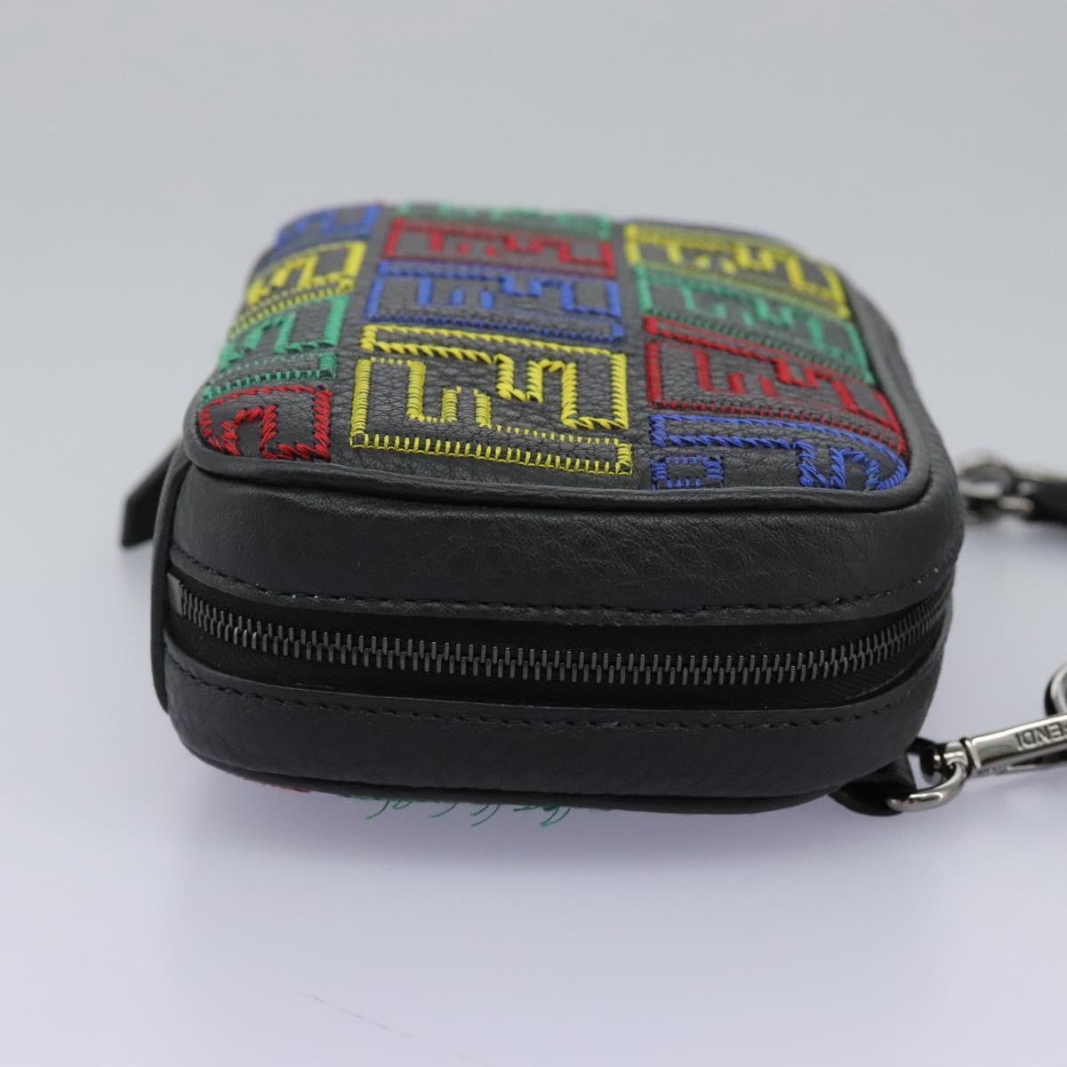 Fendi Camera Bag Zucca Embossed Leather, MULTICOLOUR, LEATHER, Crossbody bag