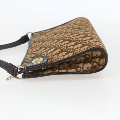 Christian Dior Vintage CD trotter Shoulder bag Canvas, BEIGE, CANVAS, Shoulder bag