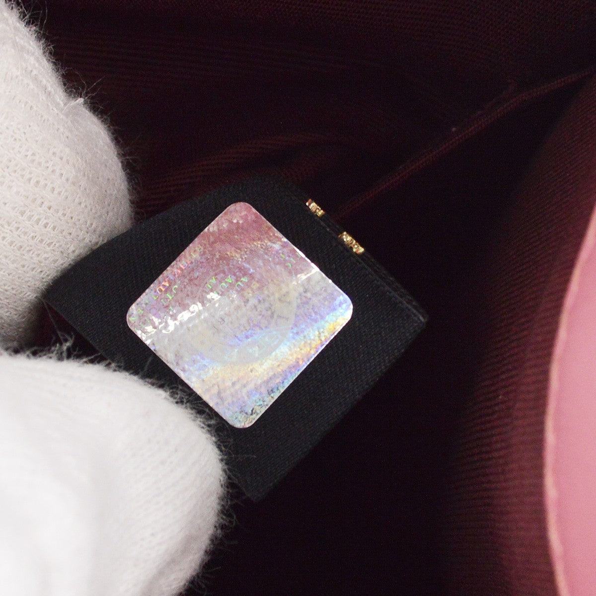 Bvlgari Logo Convertible Tote Leather, PINK, LEATHER, Tote bag