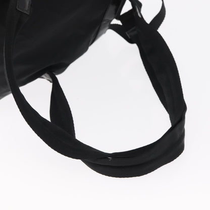 Prada Double Front Pocket Backpack Tessuto, BLACK, NYLON, Backpack