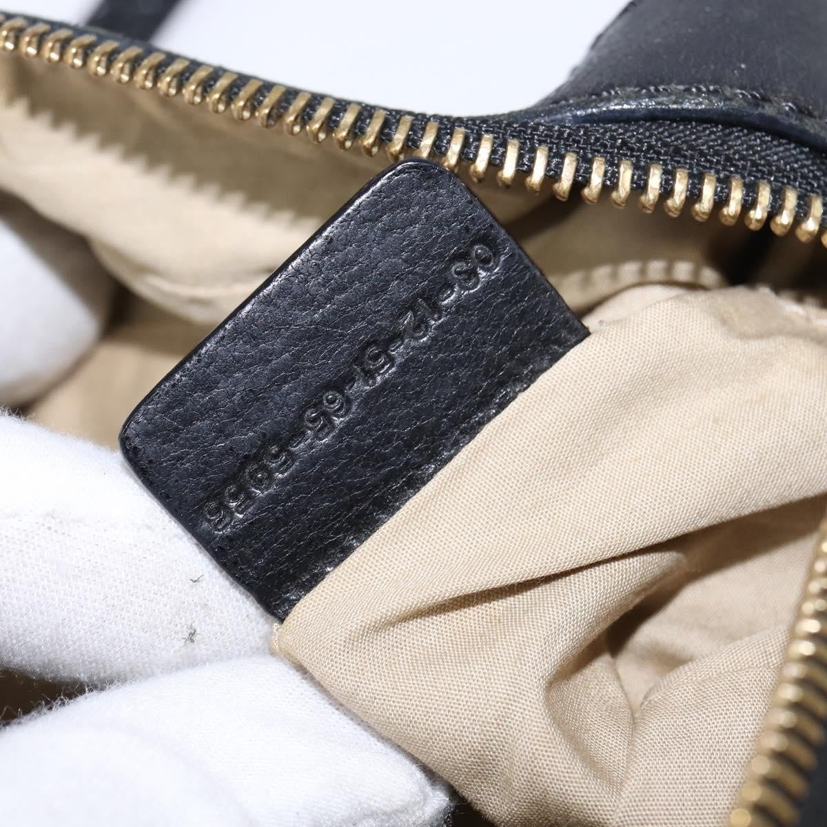 Chloe Vintage Shoulder Bag Leather, BLACK, LEATHER, Shoulder bag