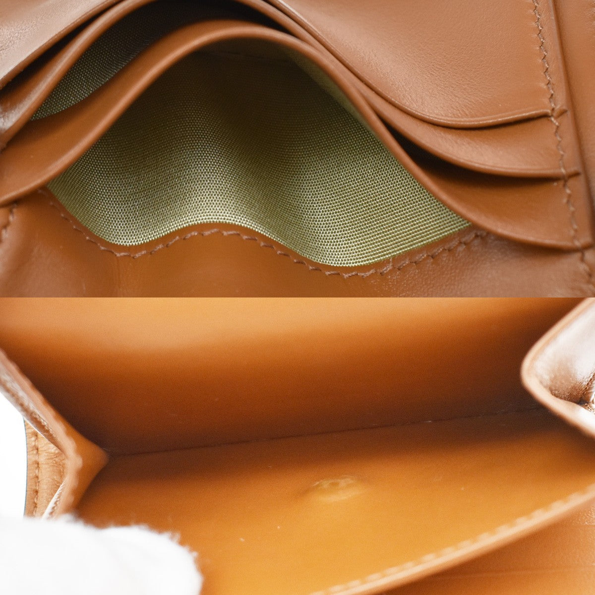 Celine Strap wallet Triomphe coated canvas, BROWN, CANVAS, Wallets