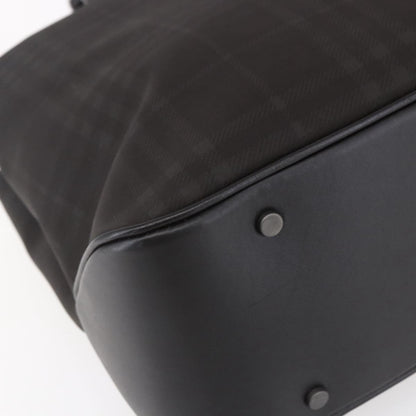 Burberry Nova Handbag Canvas, BROWN, PVC, Handbag