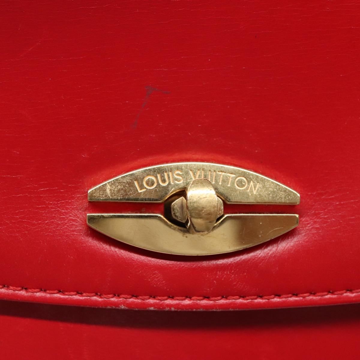 Louis Vuitton Opera Line Spartan Bag Leather, RED, LEATHER, Handbag