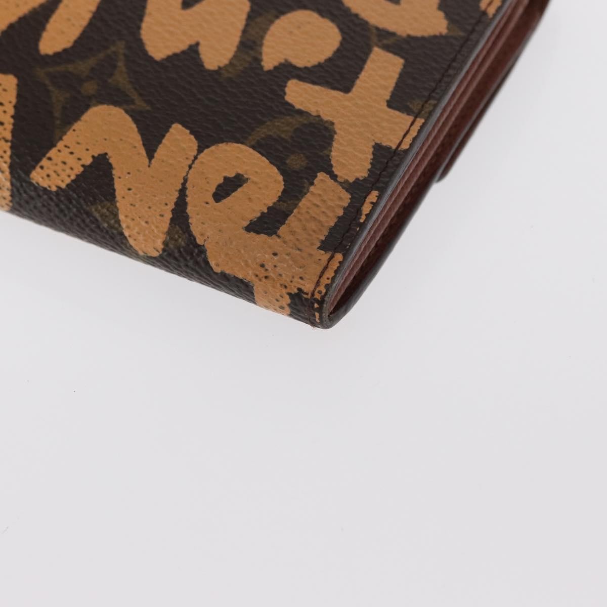 Louis Vuitton Vintage Sarah Wallet Monogram Canvas, ORANGE, CANVAS, Wallets