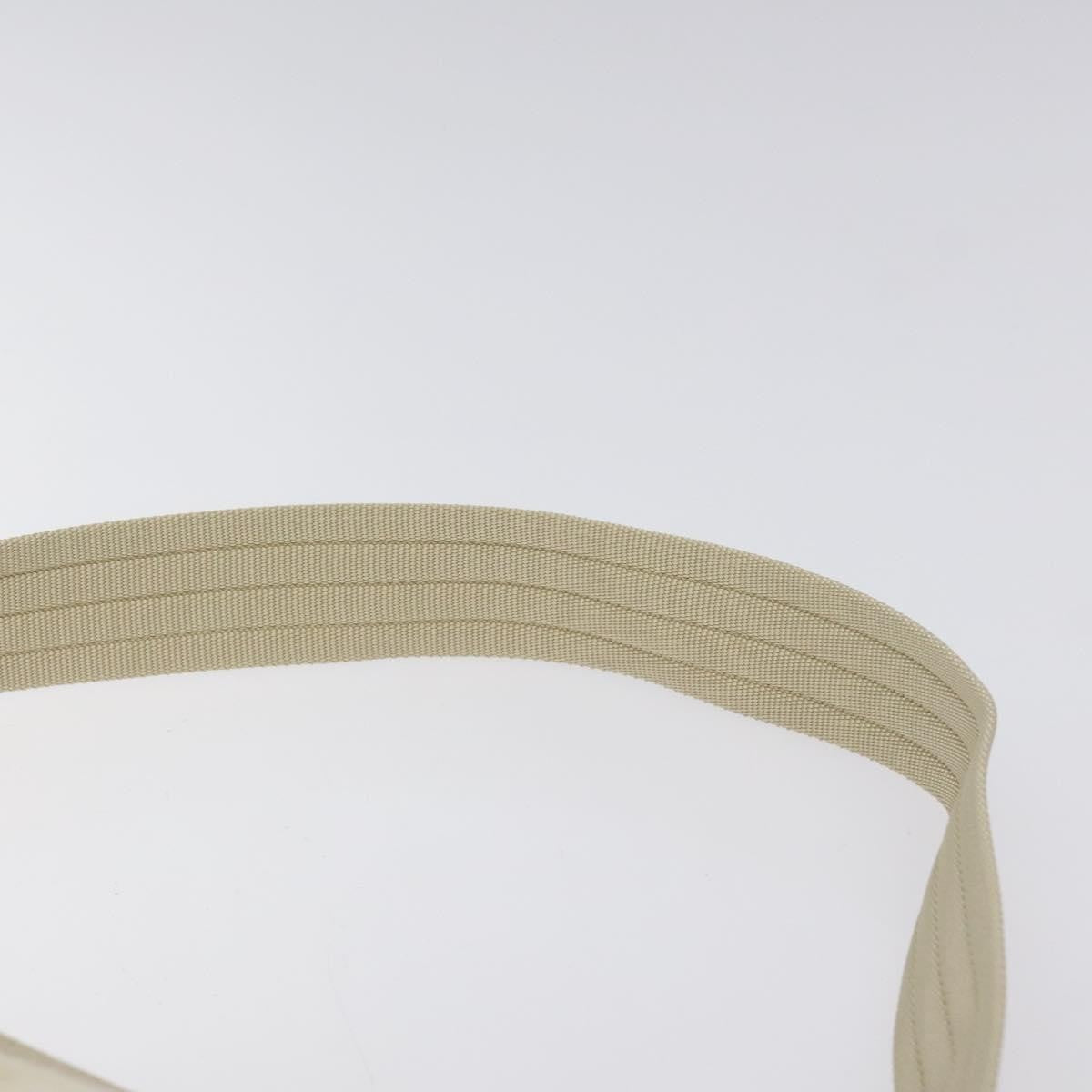 Salvatore Ferragamo Gancini Shoulder Bag Canvas, BEIGE, CANVAS, Shoulder bag