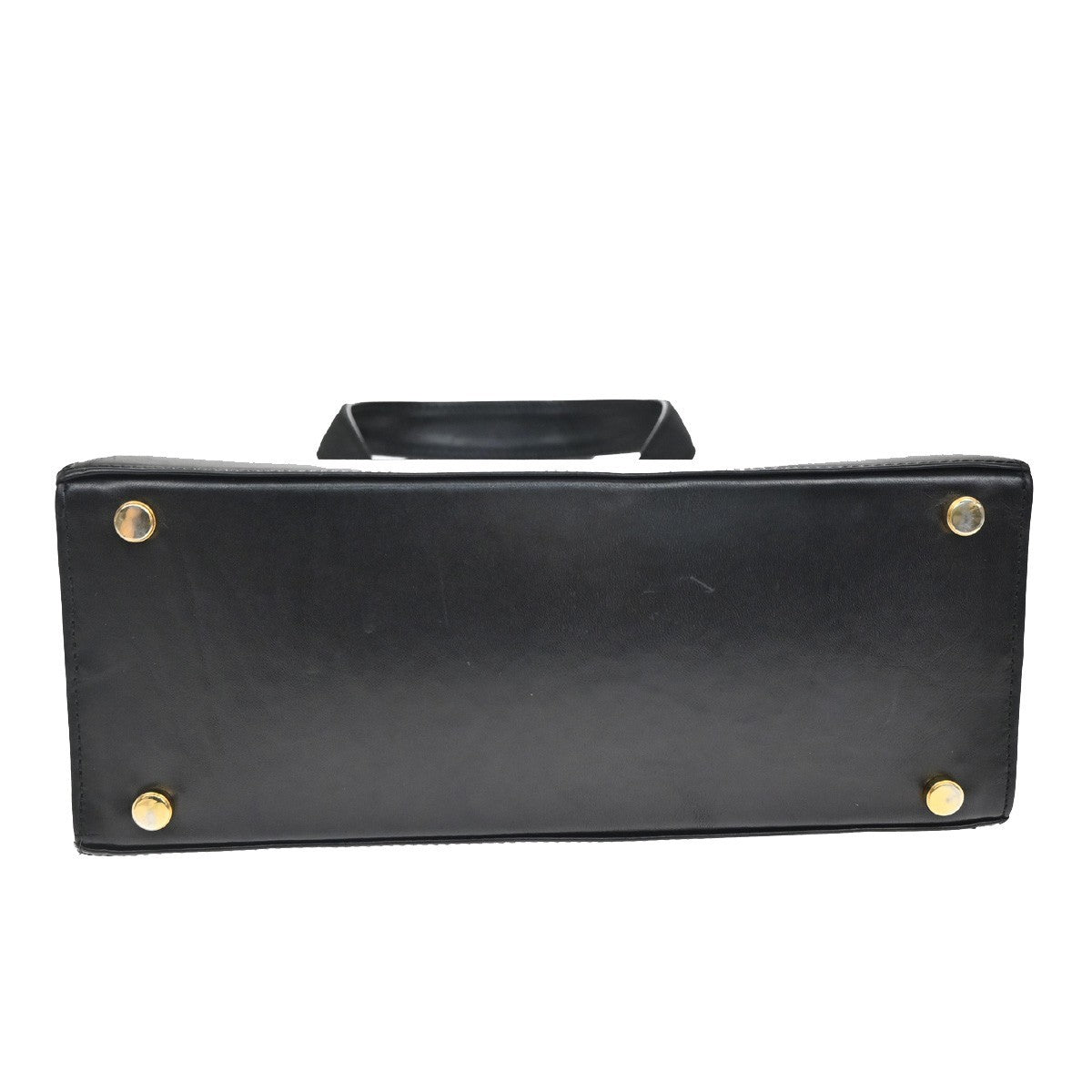 Salvatore Ferragamo Convertible Vara Bow Tote Leather, BLACK, LEATHER, Handbag