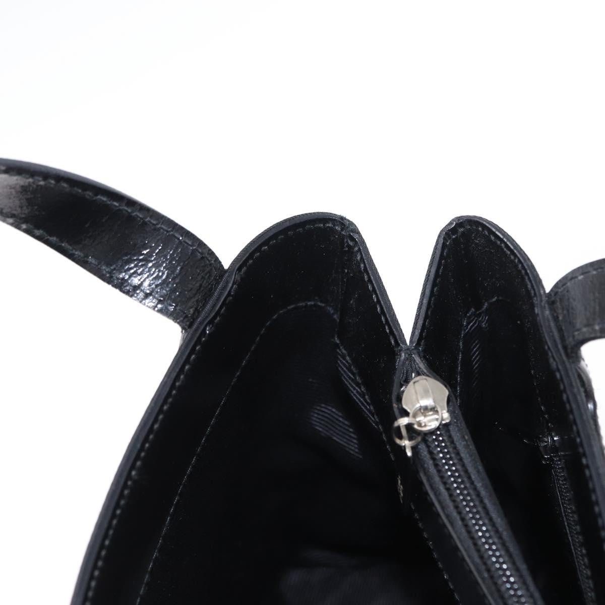 Givenchy Vintage Handbag Leather, BLACK, LEATHER, Handbag