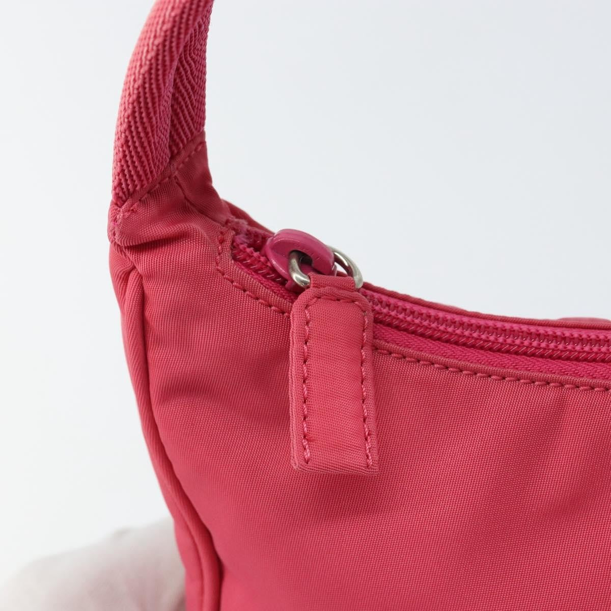 Prada Pochette Shoulder Bag Tessuto, PINK, NYLON, Clutche & pouche