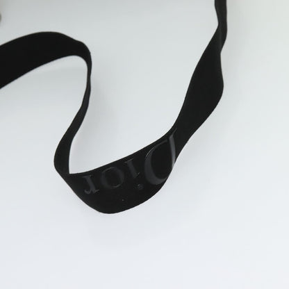 Christian Dior Vintage Zip Shoulder Bag Diorissimo Canvas, NAVY, CANVAS, Shoulder bag