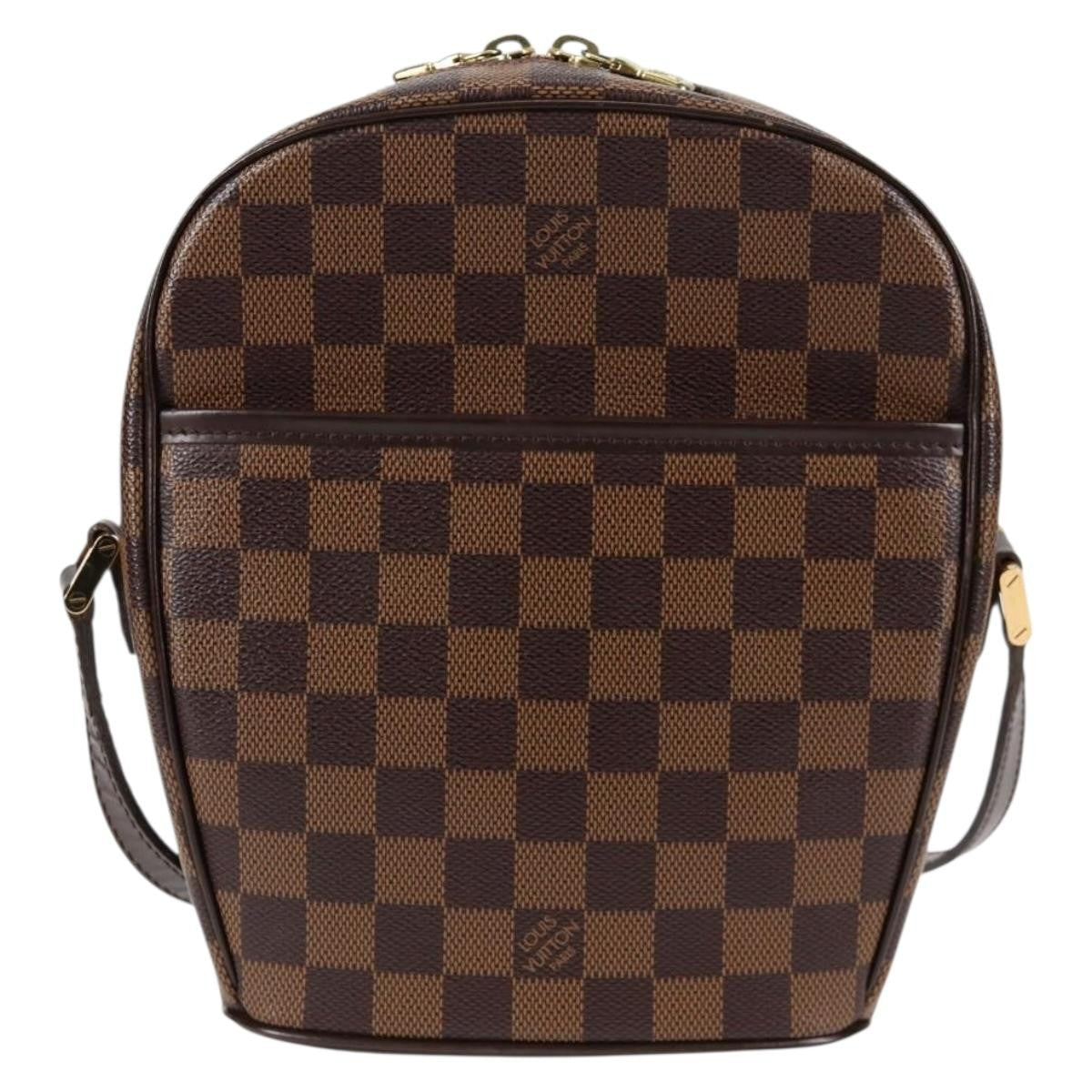 Louis Vuitton Ipanema Handbag Damier, BROWN, CANVAS, Shoulder bag