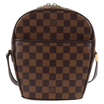 Louis Vuitton Ipanema Handbag Damier, BROWN, CANVAS, Shoulder bag