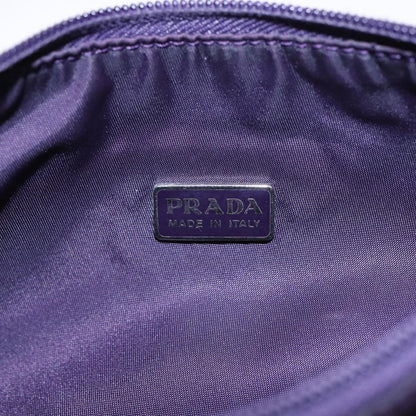 Prada Pochette Shoulder Bag Tessuto, PURPLE, NYLON, Clutche & pouche