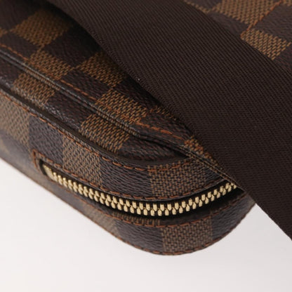 Louis Vuitton Geronimos Waist Bag Damier, BROWN, CANVAS, Shoulder bag