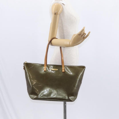 Louis Vuitton Bellevue Handbag Monogram Vernis, BROWN, PATENT_LEATHER, Tote bag