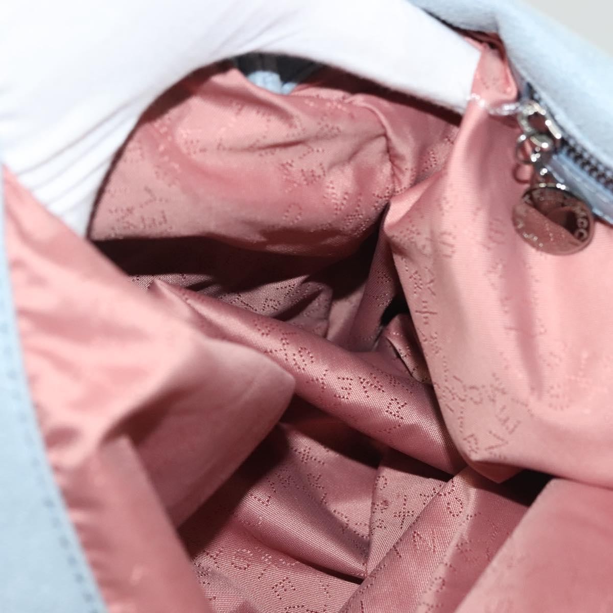 Stella McCartney Falabella Tote Suede, BLUE, SUEDE, Tote bag